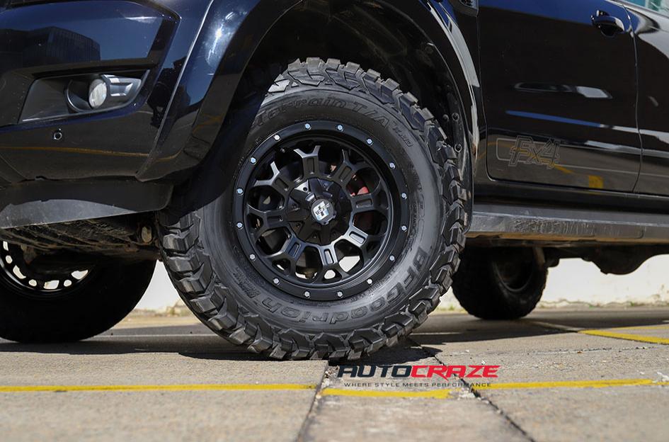 FORD RANGER HURRICANE MATTE BLACK